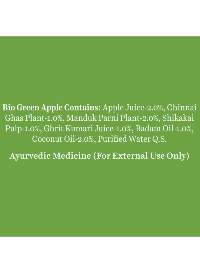 Biotique Green Apple Shine & Gloss Shampoo & Conditioner| Promotes Healthy, Shiny and Glossy Hair | Nourishes Scalp | Makes Hair Soft & Smooth |100% Botanical Extracts| All Skin Types | 340ml - Image 4